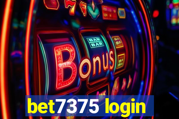 bet7375 login